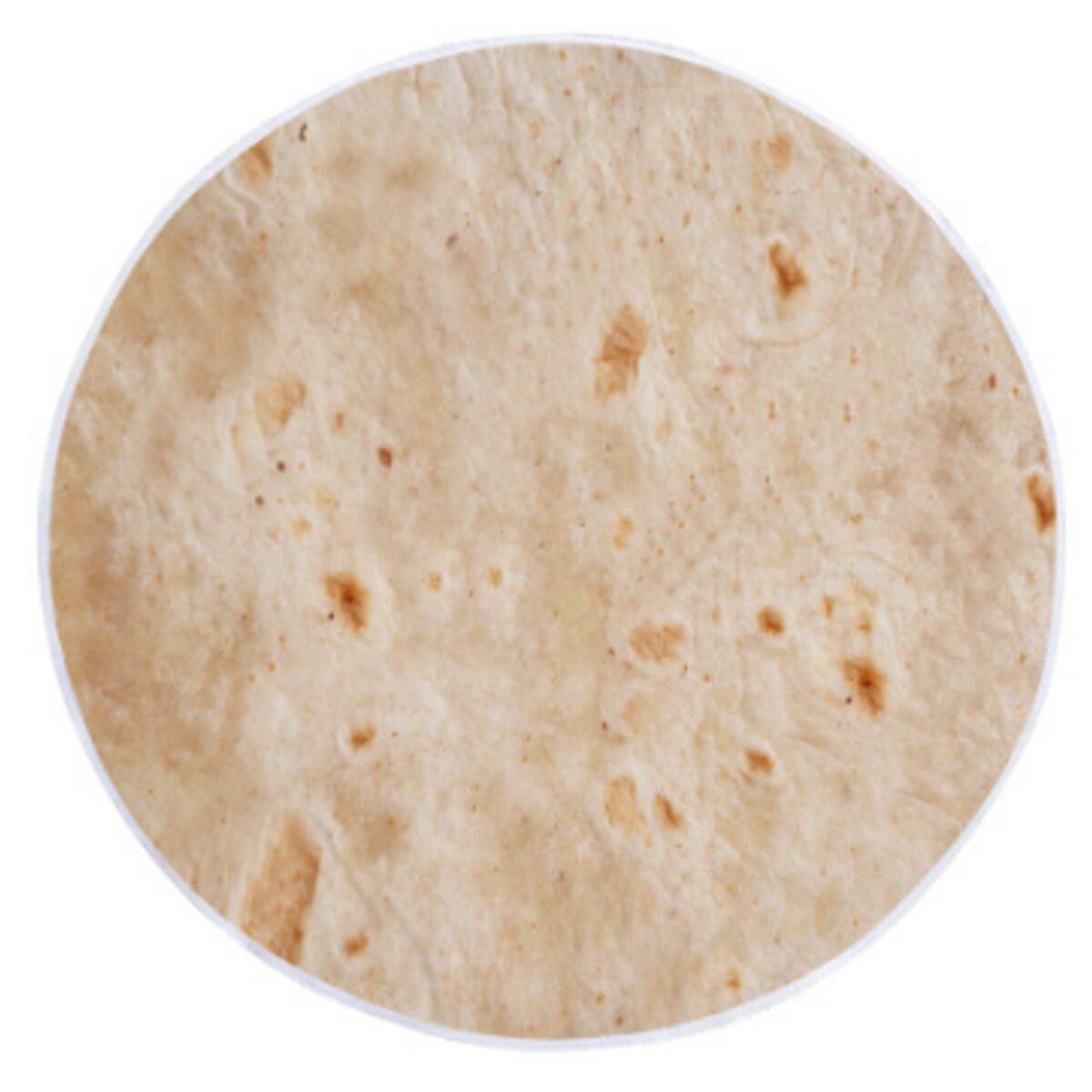 150cm Zachte Deken Gooi Tortilla Comfort Food Creaties Burrito Wrap Deken Perfect Ronde Gooi voor