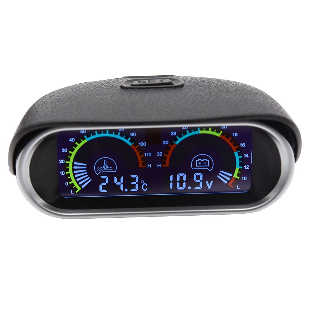 12v 24v Universele Lcd Auto Digitale Gauge 2 In1 W Grandado