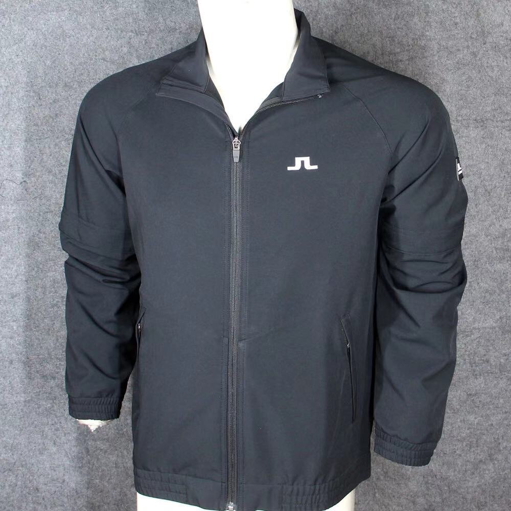 Chaqueta de Golf cortavientos para hombre, ligera, elástica, Mangas de una sola capa, desmontable, de manga corta
