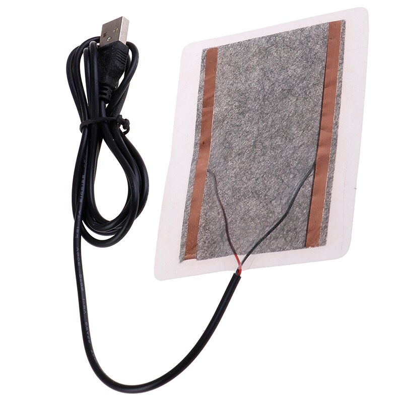 10*4cm draagbare usb-warmers, verwarmingsplaten voor in de winter, voor muismatten, schoenen, golfplaten, elektrische verwarmingsmatten