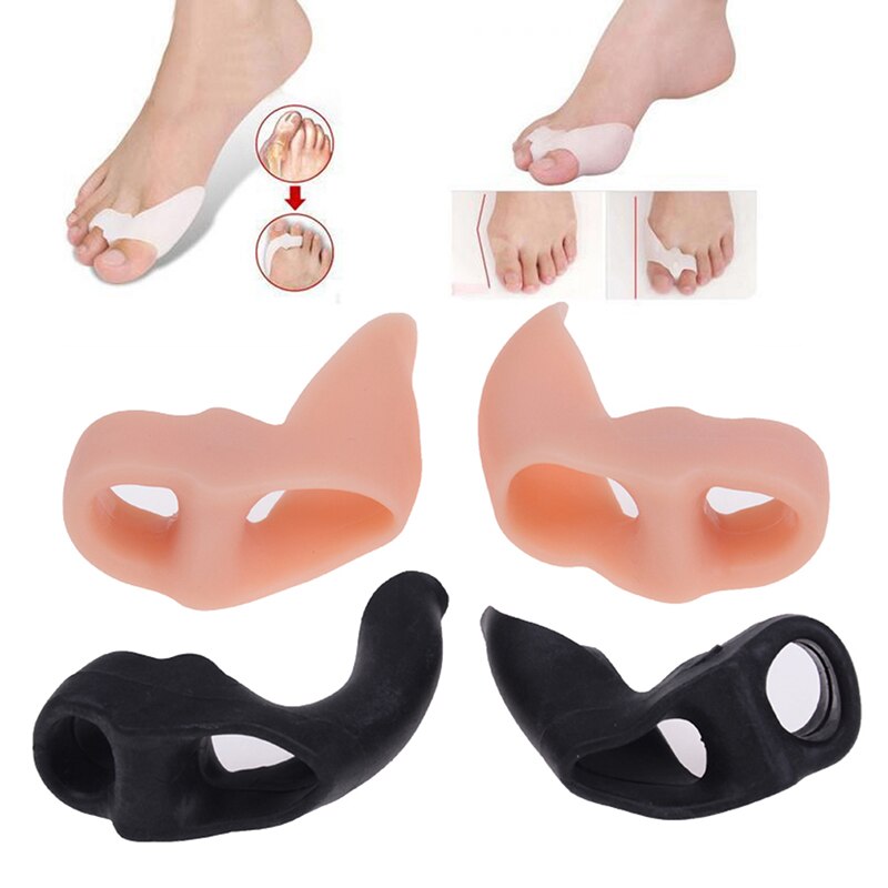 Hallux Valgus Pro-separadores de dedos de los pies, Gel, Corrector de juanetes, protector, correctores ortopédicos, correctores ortopédicos, almohada para los dedos de los pies de hueso grande