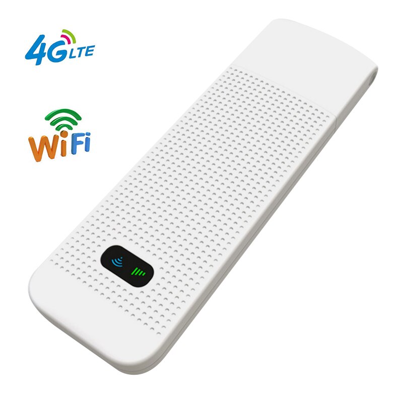 4G LTE MiFi routeur USB Modem 150Mbps WIFI routeur sans fil avec fente pour carte SIM pour Smartphone iPad ordinateur portable: Default Title
