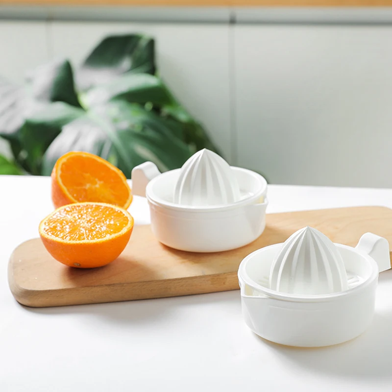 Kunststoff Manuelle Orange Entsafter Küche Orange Zitrone Squeezer Tragbare Zitrus Entsafter Multifunktions Obst Entsafter Küche Zubehör