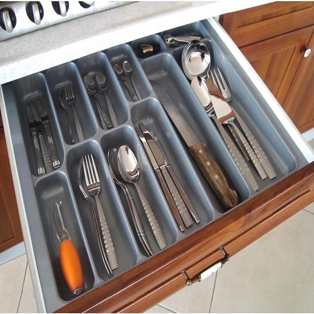 Good made in Turkey, the CE CERTEFIED 10 different sizes kitchen cutlery cutlery drawer organizer tray storage box