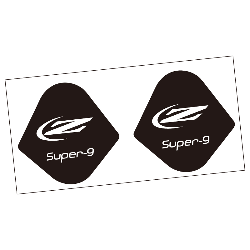 Pegatina de válvula para zipp firecrest super-9, calcomanías para rueda de bicicleta de carretera, ciclismo: black