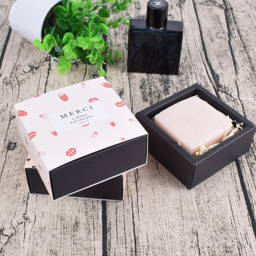 Box Flower Handmade Soap Boxes Party Packaging Box Sweet Birthday Wedding Favor Boxes For Candy Cake