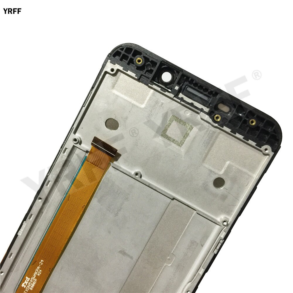 For Meizu C9 pro/ M9C/ C9 LCD Display Touch Screen Digitizer Sensor 5.45&#39;&#39; Glass Panel Replacement Parts With Frame