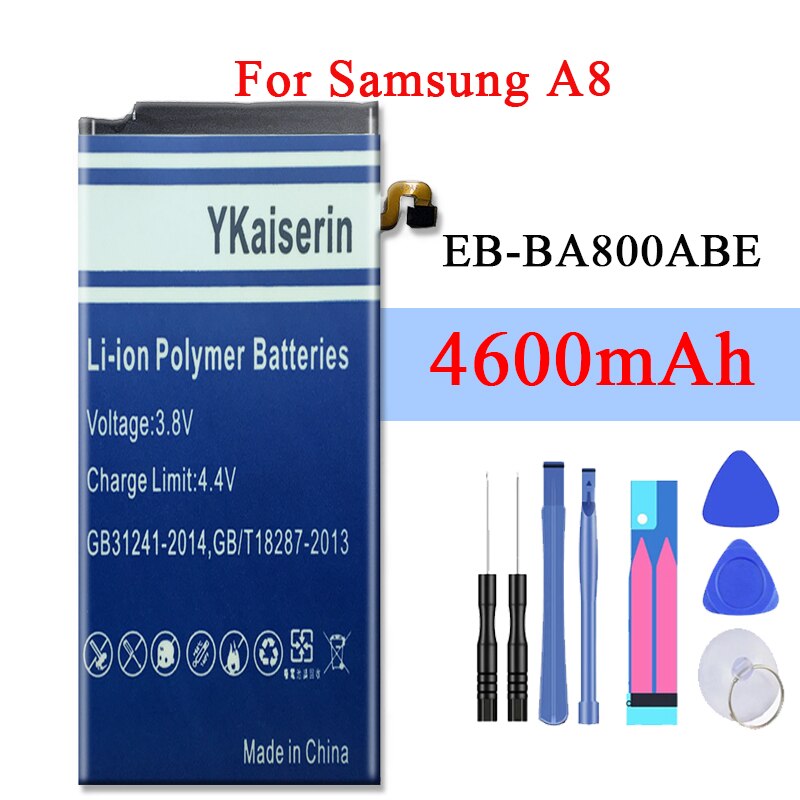 Batteria Per Samsung A3 A5 A7 2015 2016 2017 Edizione A300 A310 A320 A500 A510 A520 A700 A710 A720 EB-BA310ABE per la Galassia A8 A9: A8 A8000 EB-BA800ABE