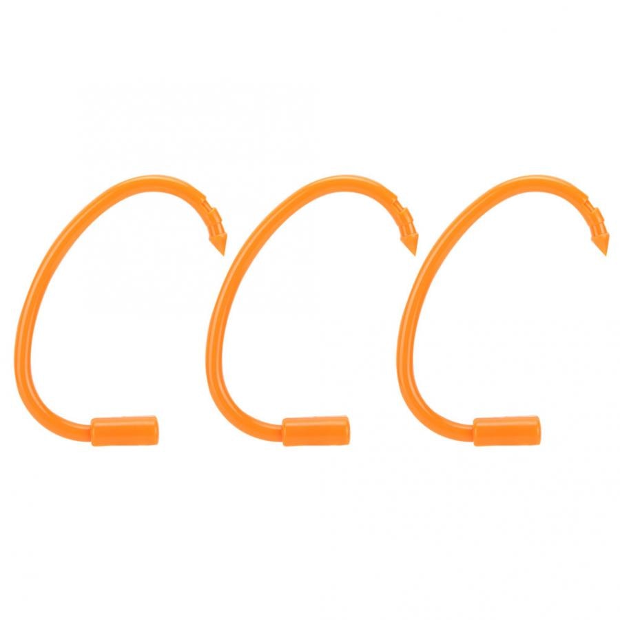 3pcs/set Cattle Nose Ring HL-Q5 Farm Plastic Bull Cow Cattle Nose Ring Animals Equipment Accessory