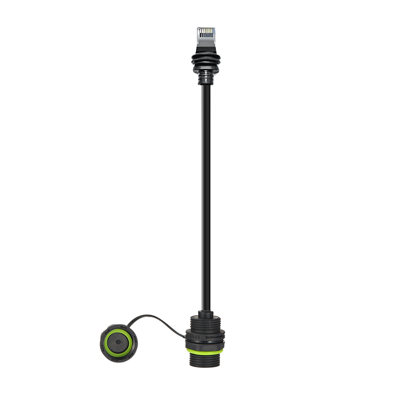 50/100cm Starlink Ethernet Adapter Gen 3 Mini Starlink Cable Extension to RJ45 Coupler Waterproof with Starlink Gen 3 Dish: Yellow / Bundle 2