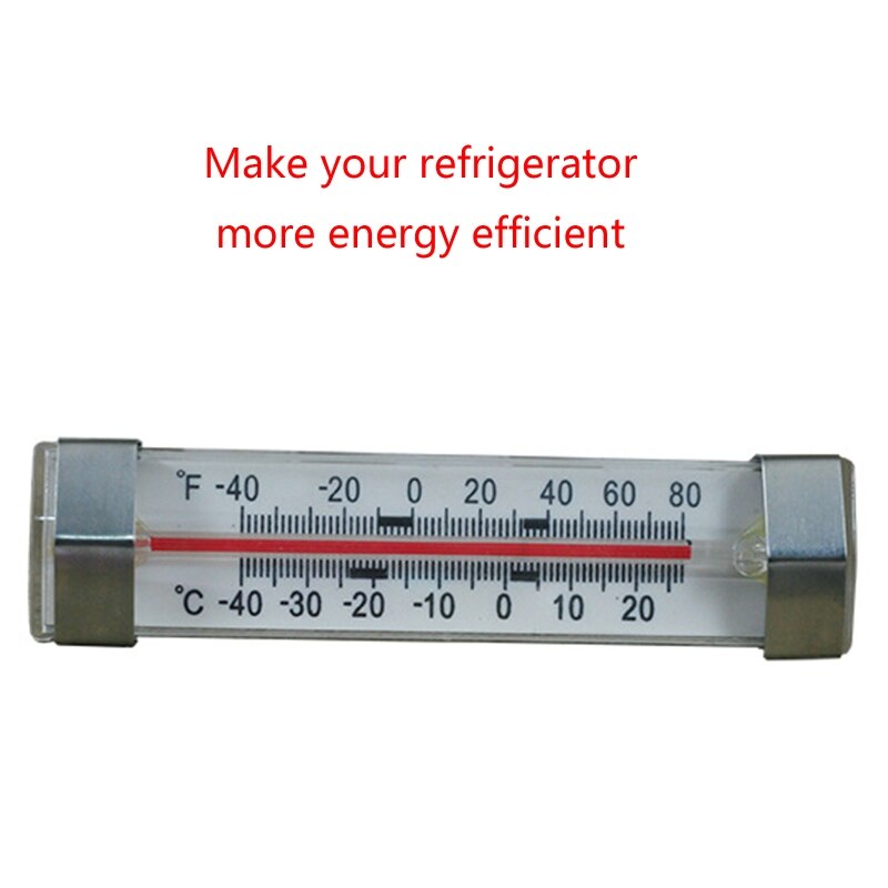 Refrigerator Thermometer Small Dial Freezer Thermometer Classic Series Temperature Thermometer for Refrigerator Freezer