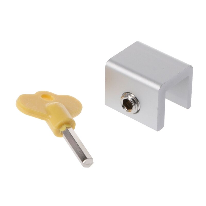 10PCS Adjustable Sliding Window Locks Stop Aluminum Alloy Door Frame Security Lo N58A
