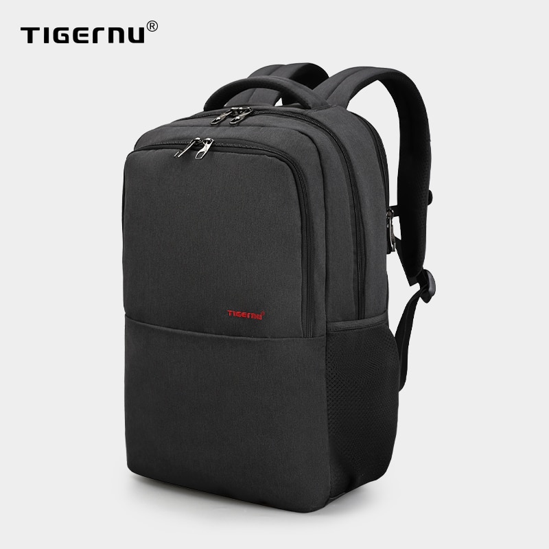 Tigernu-mochila informal antirrobo para ordenador portátil de 15,6 pulgadas, morral escolar delgado para hombre, morral de viaje para adolescentes