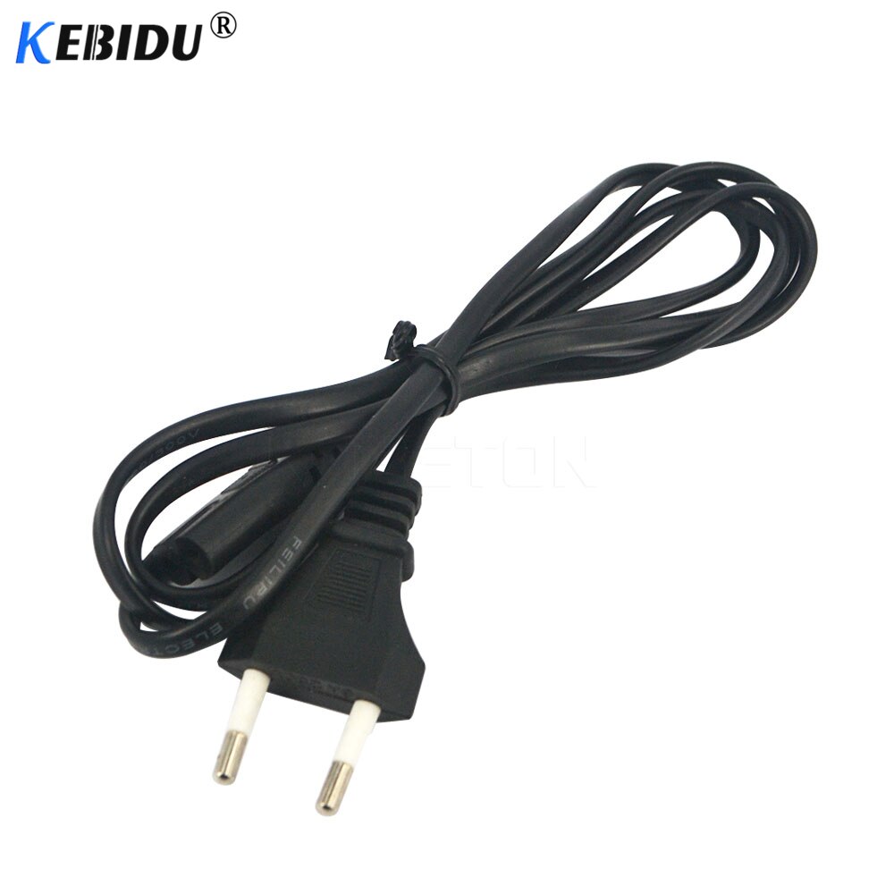 Kebidu-cargador de pared para el hogar, adaptador de CA, cable de fuente de alimentación para Sony PSP 1000 2000 3000, enchufe europeo Delgado,