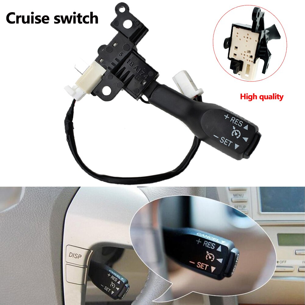 Cruise Control Schakelaar 84632-34011 84632-34017 Voor Toyota Yaris Vios Stuurhoes Lagere 45186-0D110-C0 45186-0D110-E0