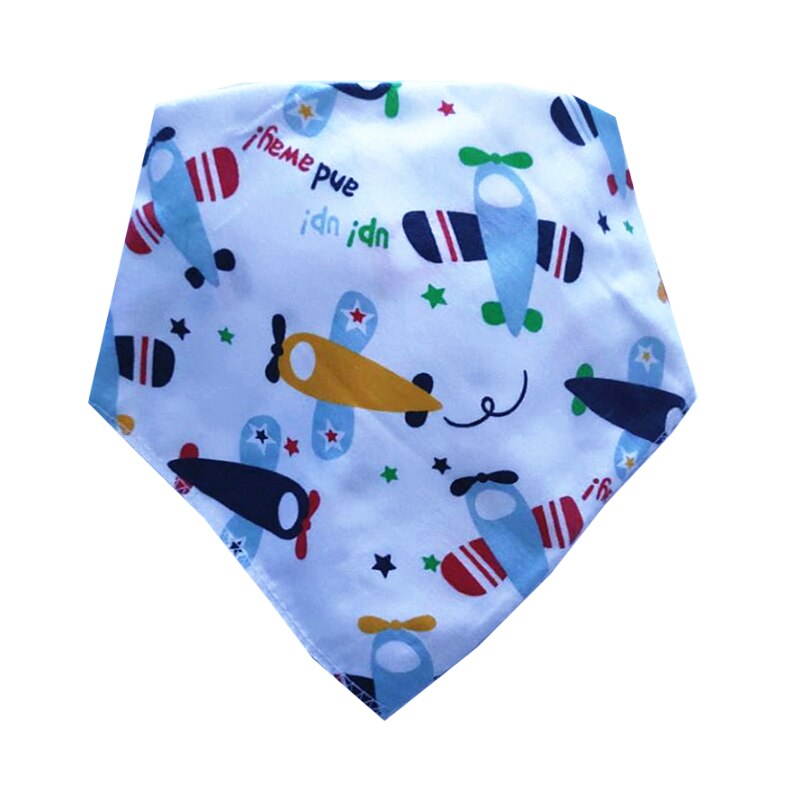 neue Baby Lätzchen Dreieck Doppel Baumwolle Lätzchen Cartoon Print Speichel Handtuch Baby Jungen Mädchen Fütterung Schürze Baumwolle Bandana Lätzchen: Rot