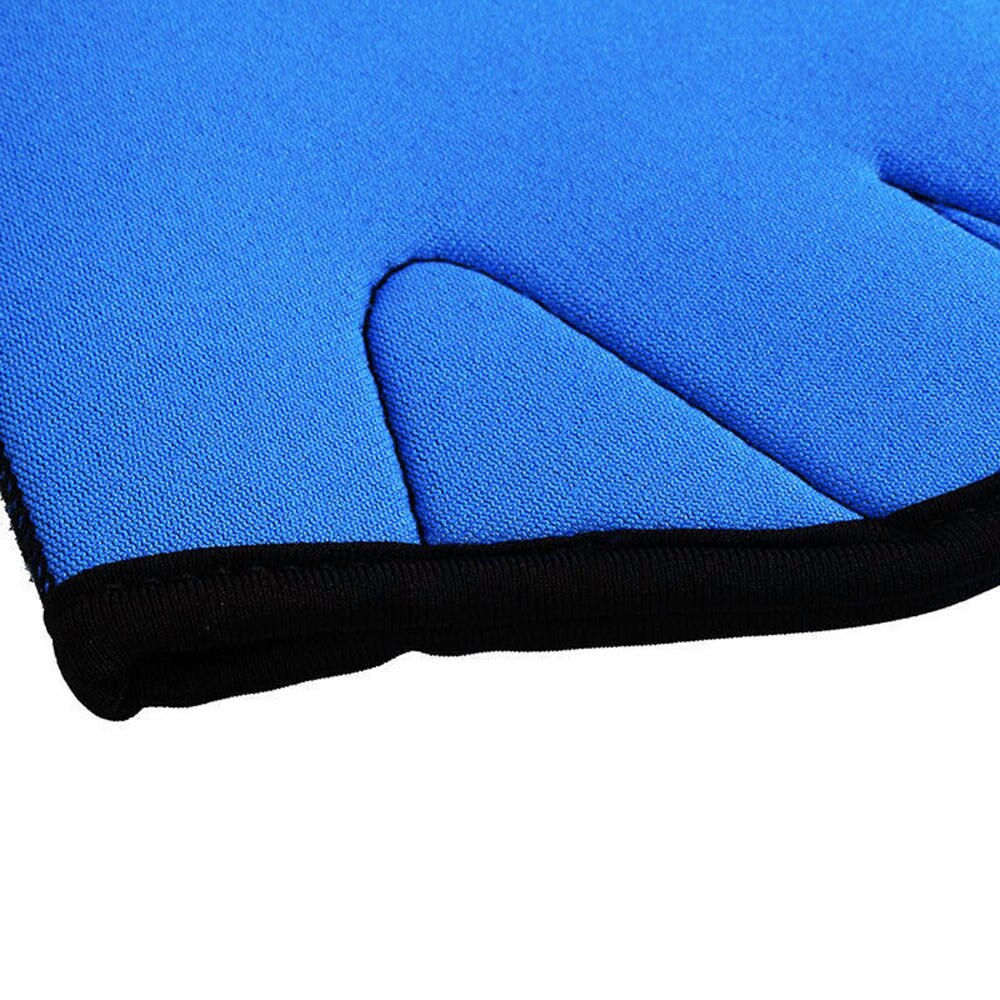 1 paar Schwimmen Handschuhe Aquatische Fitness Wasser Widerstand Aqua passen Paddel Ausbildung Finger Handschuhe Sport Paddel Trainer