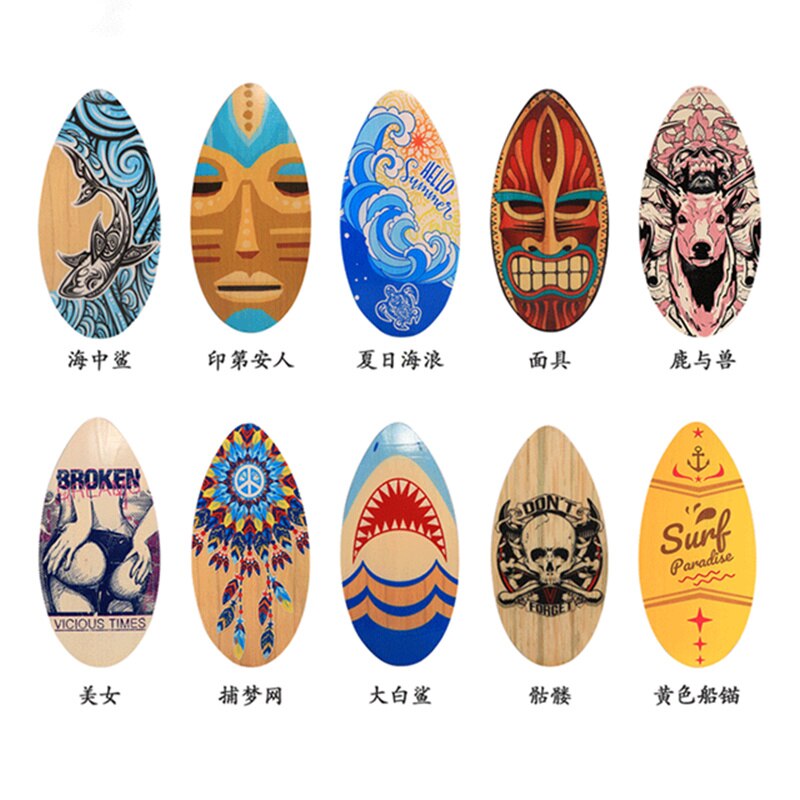 JayCreer 41Inches Performance Wooden Skim Board