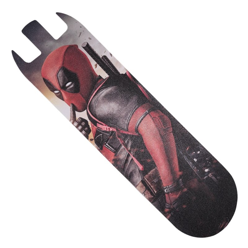 Macury Aufkleber nur für Gnade 9 und Null 9 Zero9 T9 Nicht-Slip Aufkleber Schleifpapier beschichtete schleifpapier Anti -slip tape: Deadpool