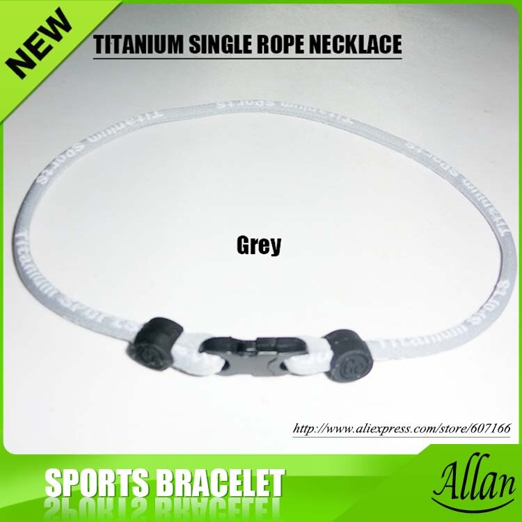 Enkele titanium ketting sportketting voor honkbal softbal voetbal voetbal volleybal basketbal