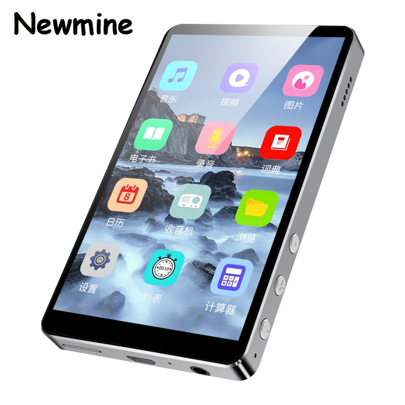 Full Touchscreen MP4 8GB Portable Walkman 4 Inch Sports Player MP3 MP5 E-book Music Player FM TF Video Travel Movie Player
