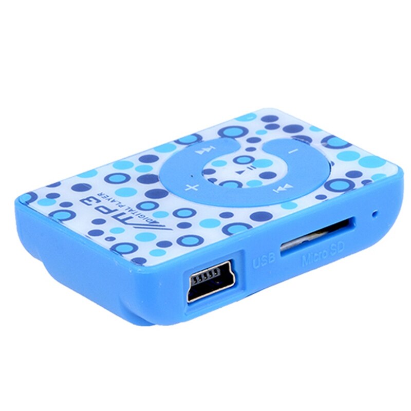 Mini Clip USB MP3 Musik Media Player mit Micro TF/SD Card Slot und Kopfhörer