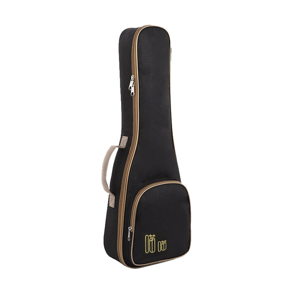 Sac Ukulele Soprano 21 &quot;23&quot; 26 &quot;, sacs d&#39;instruments pour enfants, étui de guitare Portable avec une seule bandoulière: 23 in Black