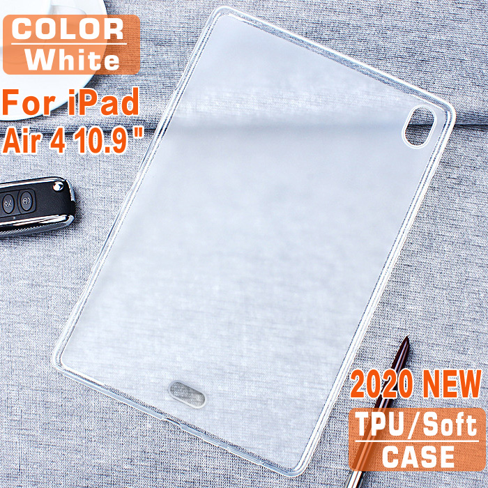 Tablet hærdet glas til apple ipad air 4 10.9 skærmbeskytter til ipad air 4th generation 10.9 tommer eksplosionssikker film: Hvid kasse
