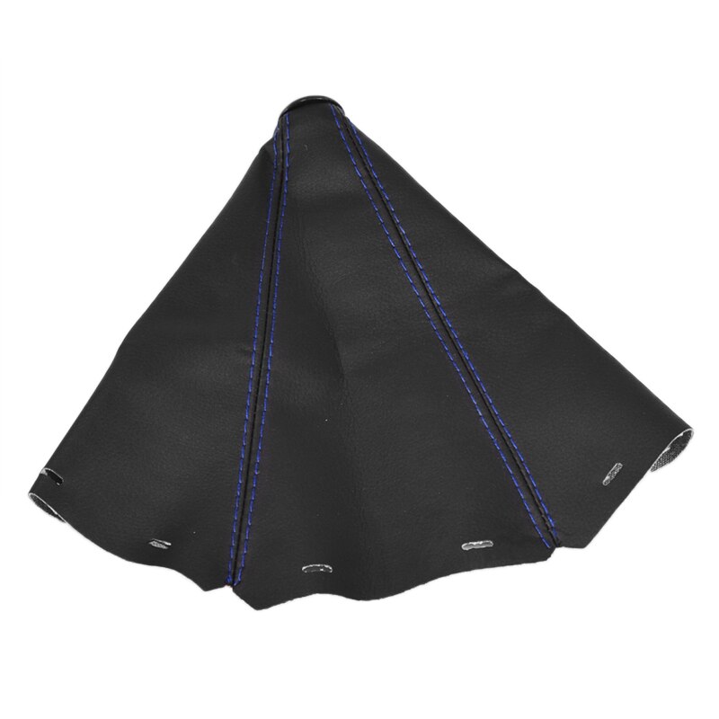 Polaina Universal de cuero PU para palanca de cambios de coche, perilla de palanca de cambios Manual de fibra de carbono, cubierta de arranque, 16mm