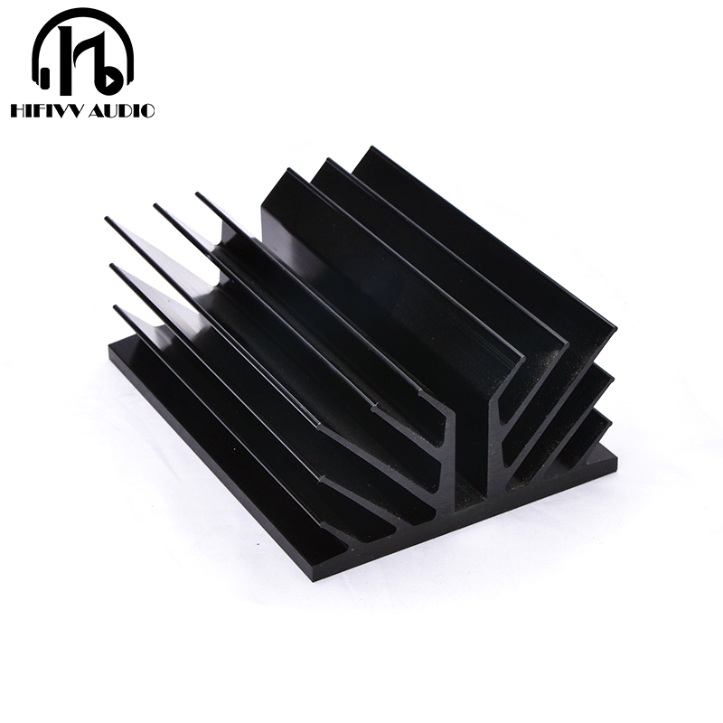 Koellichaam Aluminium Koellichaam Aluminium Koeler Koeling Heatsink 150X120X20Mm Voor Cpu Versterker Pcb Cooling Heatsink (WHITE