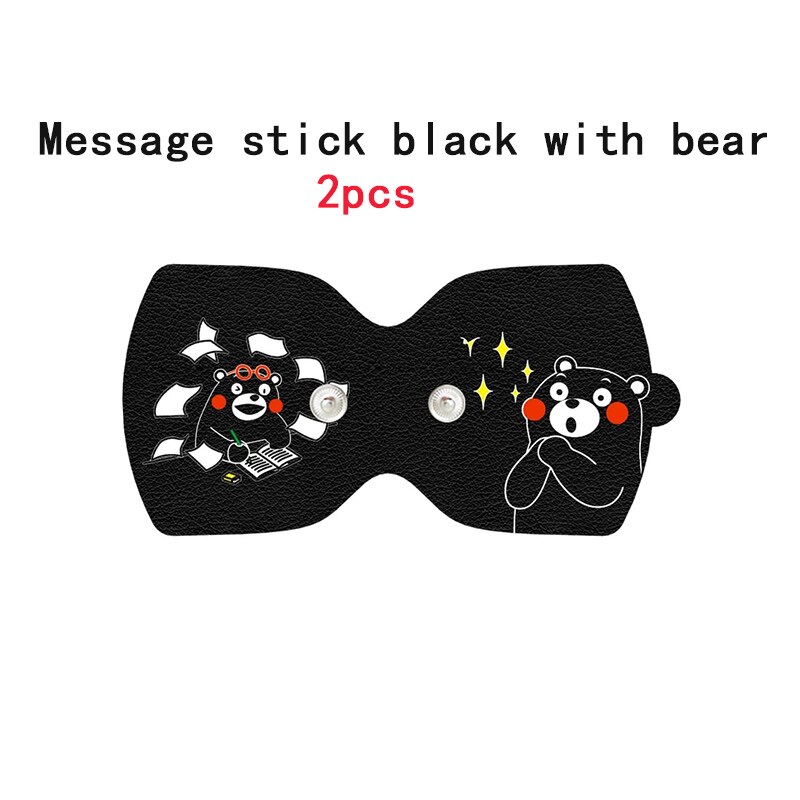 Youpin Leravan LF Portable Electrical Full Body Relax Muscle Therapy Massager Magic Massage Stickers For office worker/home: stick black bear