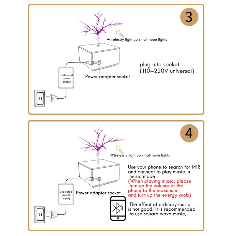 Elektronica Audio Muziek Coil Module Experimentele Speelgoed Eu Plug