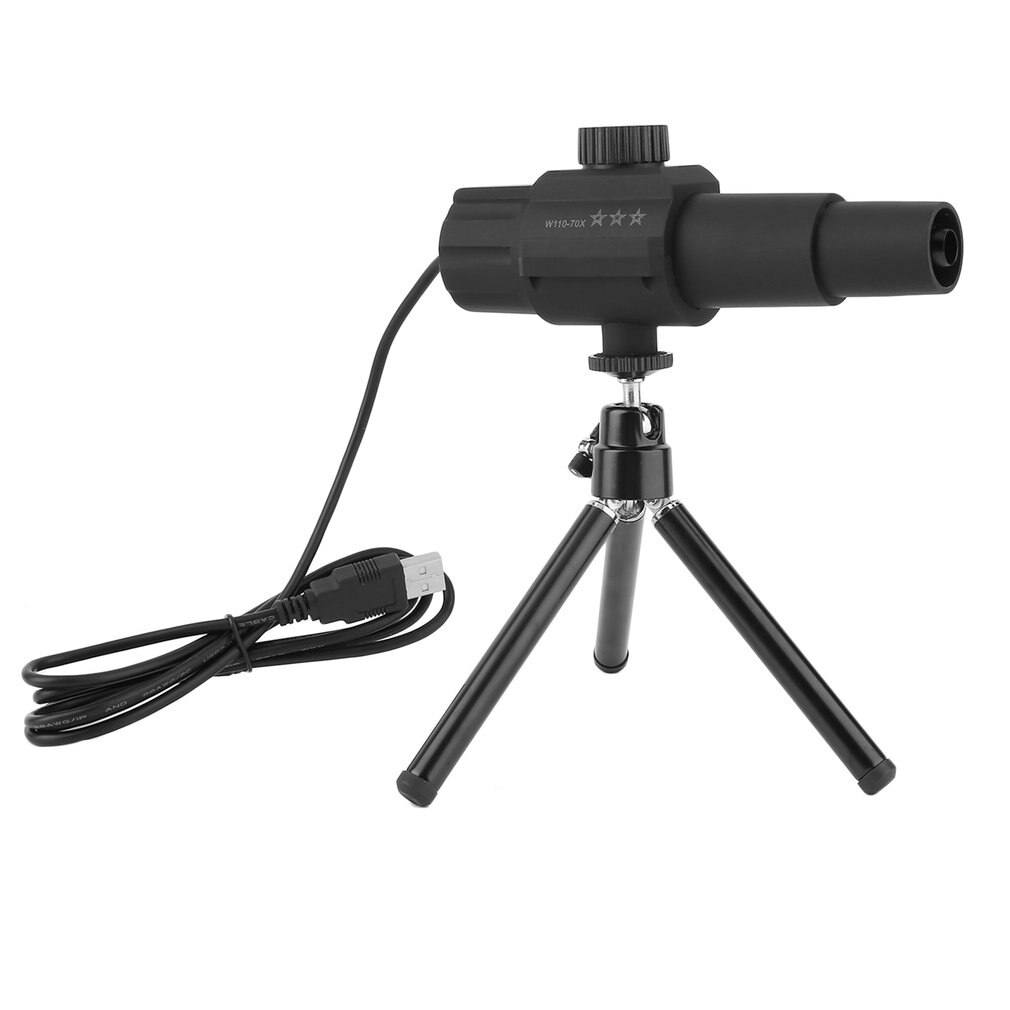 Telescopio Digital inteligente de 2 megapíxeles y 70 veces con zoom, telescopio de 2 pulgadas para observación de animales, observación astronómica