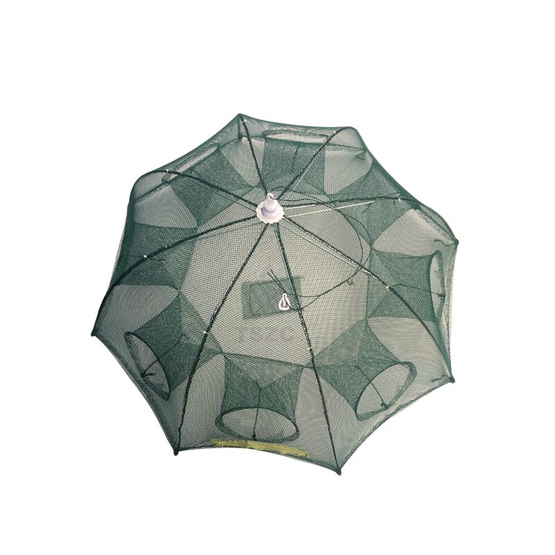 4/6/8/10 Hole Mesh Hexagon Folded Fishing Net Catch Fish Pot Minnow Trap Ruse Cast Shrimp Net Lobster Basket Cage