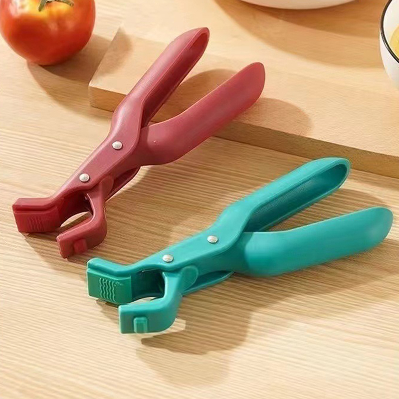 Plate Gripper Clips Holder Tongs Bowl Holder Pot Clip For Moving Plate Bowls Pizza Pan Air Fryer Microwave Oven