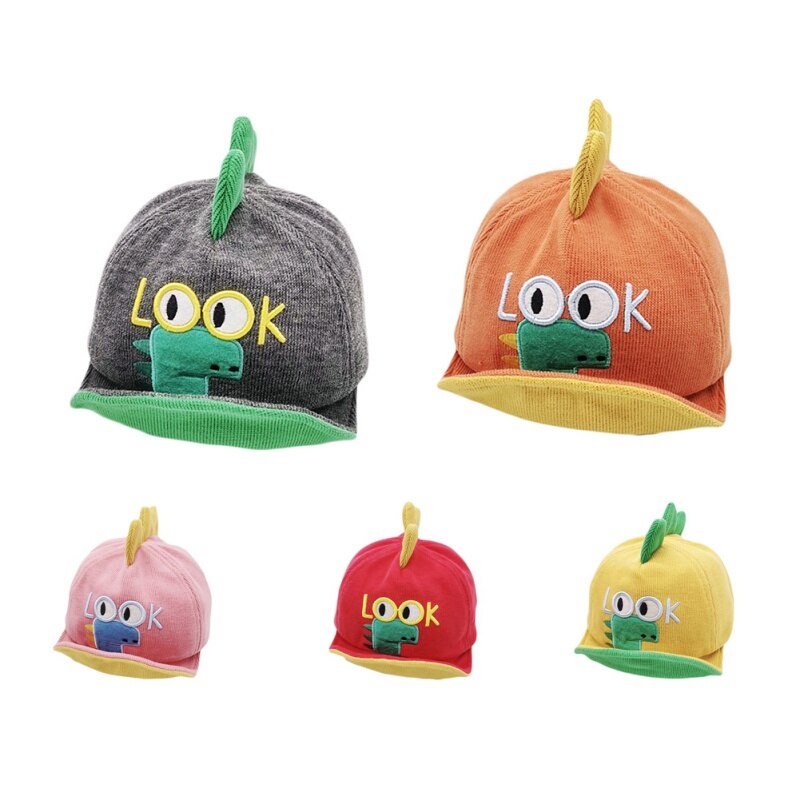 Children Kids Autumn Cute Hat Baby Girl Boy Cute Soft Baseball Cap Breathable Letter Cartoon Visors Hats