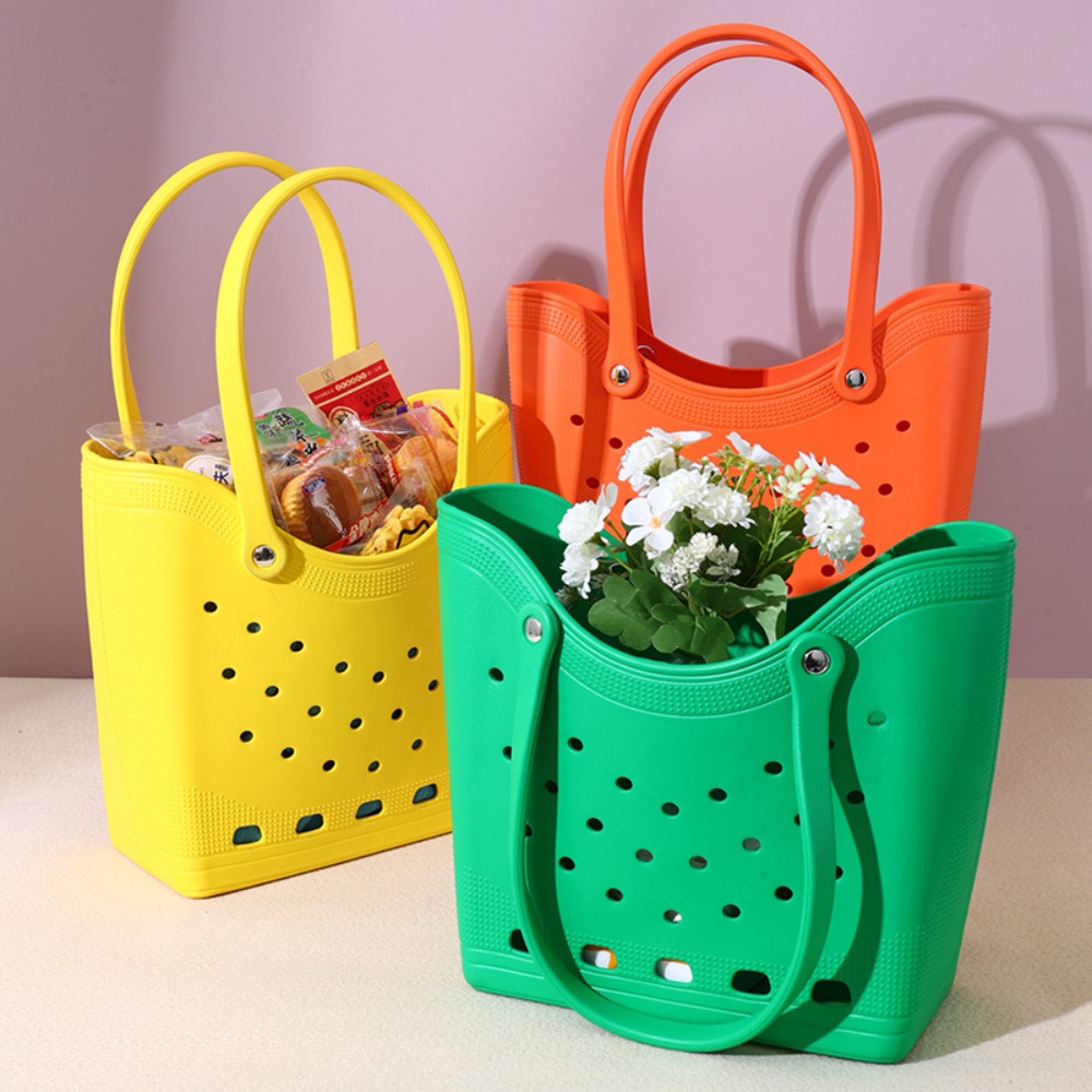 Torba z dziurami Duża pojemność Modna damska torba na zakupy Kosz Torba na zwierzęta Torba plażowa EVA Minimalistyczna torba na zakupy na zewnątrz