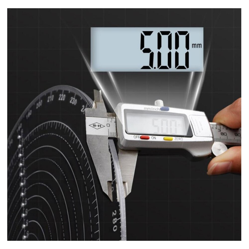 Versatile Center Finder Round Center Finder Compass Clear Acrylic Lathe Centering Tool Circle Gauge for Drawing Circles Diamete