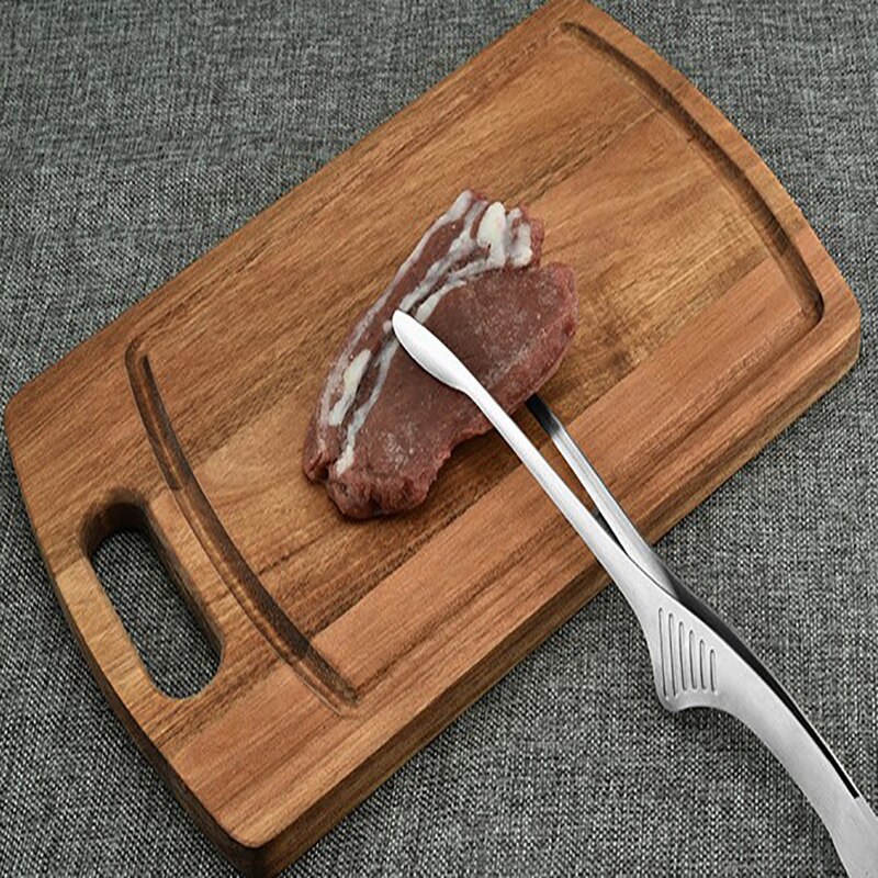 304 Stainless Steel Bbq Barbecue Clip Food Clip Steak Clip Barbecue Clip Home Outdoor Kitchen Cooking BBQ Pot Clips Tools