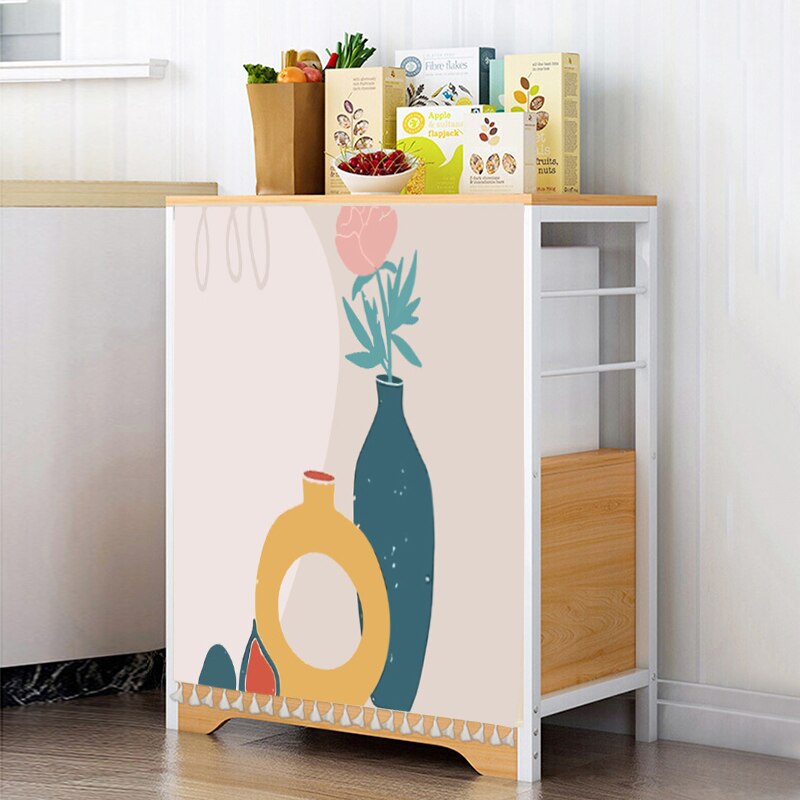 Demi-rideau nordique pour cuisine, rideaux courts à pampilles, décoration de porte d'armoire, garde-robe, anti-poussière, ornement de maison