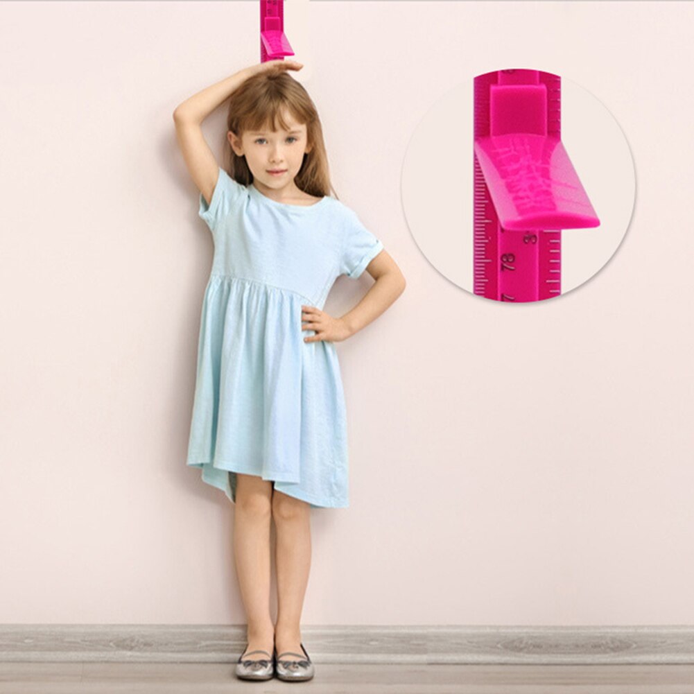 Børns højde lineal væg hængende højde måling lineal caliper børn at vokse hjem væg klistermærker voksende måleværktøj