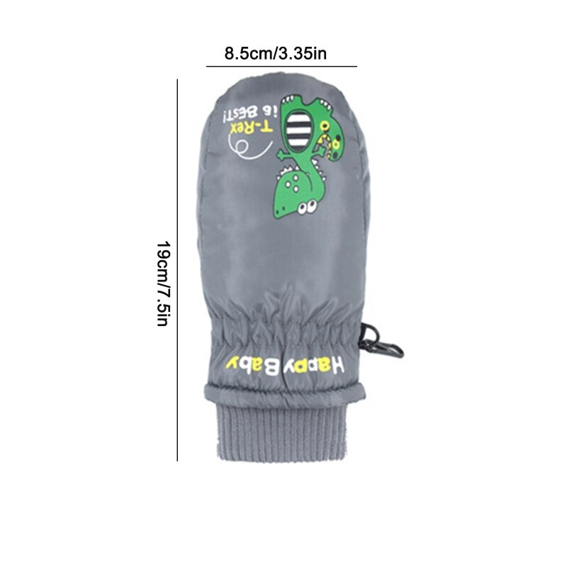 Wasserdicht Winddicht Warme freundlicher Ski Fäustlinge Finger Handschuhe freundlicher Ski Handschuhe Winter Kleinkind Schnee Handschuhe für Mädchen Jungen