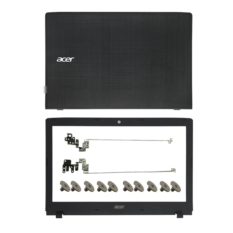 NOWOŚĆ dla Acer Aspire E5-575 E5-575G E5-523 E5-553 E5-576 LCD Back Cover Front Bezel Palmrest Bottom Case Hinges Top TMP259 TMTX50: Mięta zielona