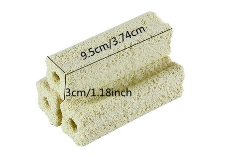 A lot Ceramic Bio Porous Filter Media Biological Rings Aquarium Fish Tank Nitrifying Bacteria Biocycle Material: Blue / 1000g
