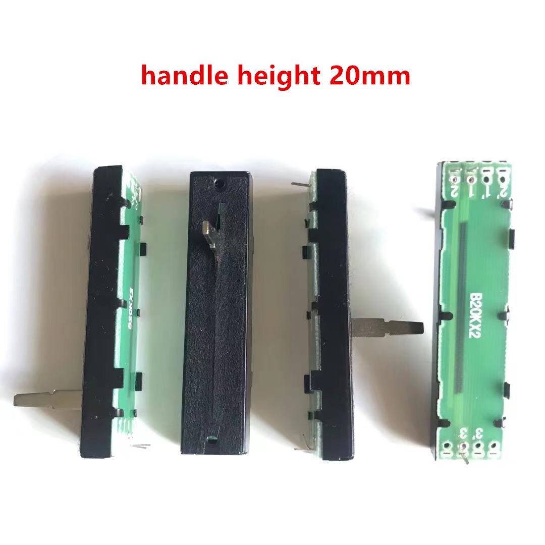 4pcs Upgraded Cross Fader Assembly DDJ-SX2 ddj sx2 (704-DJM250-A032 /HA) Handle height 20mm: handle height 20mm