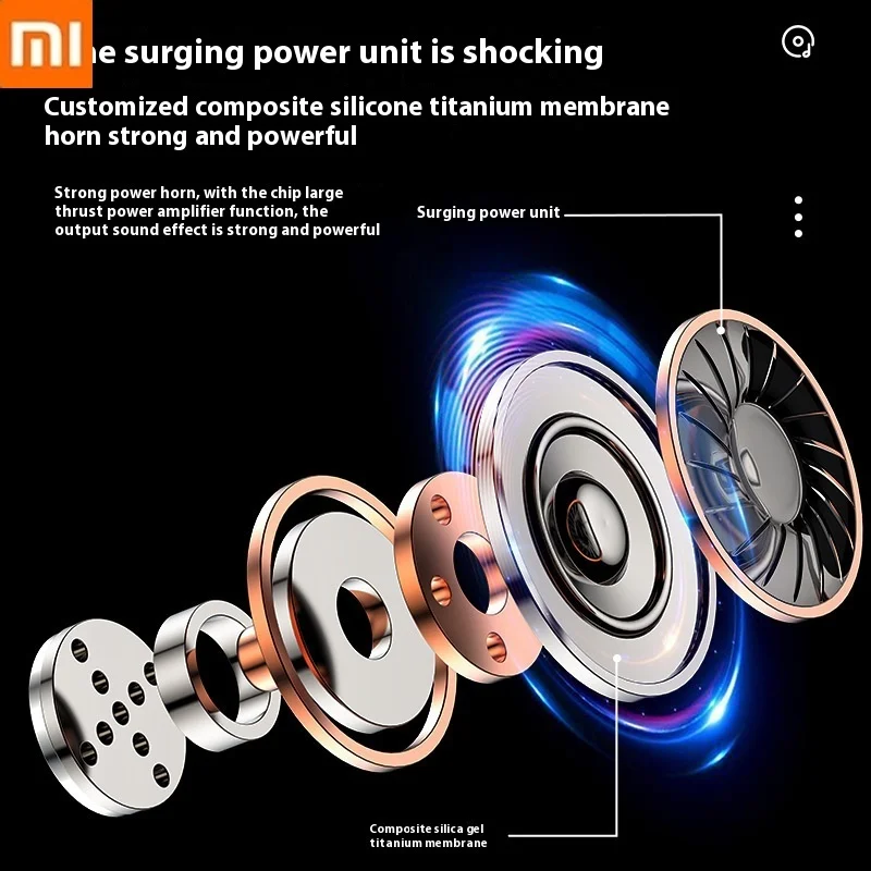 Xiaomi bluetooth 5.4 fones de ouvido sem fio jm13 alta fidelidade som gancho esportes música ipx5 à prova dwaterproof água para android ios