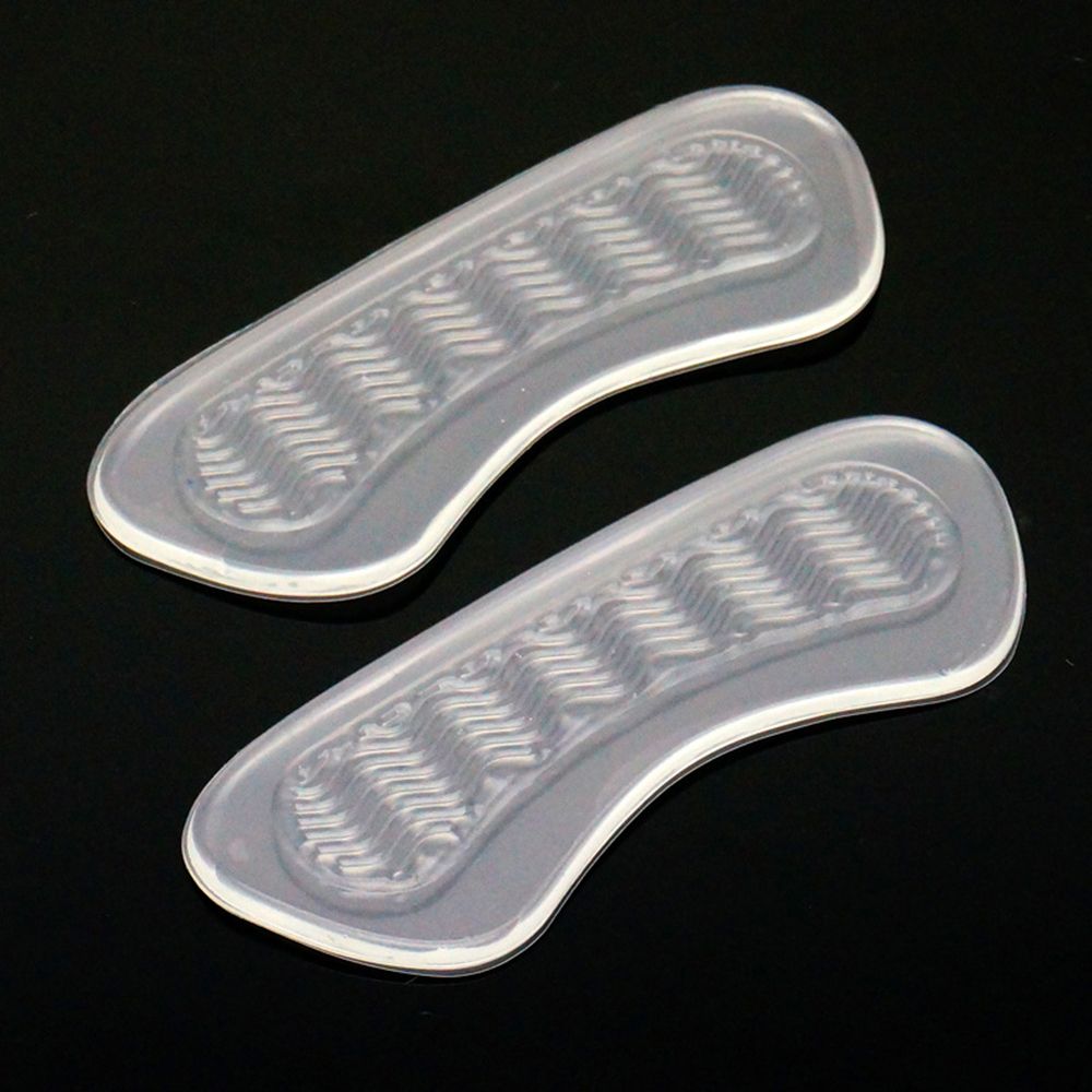 1 Paar Silicone Gel Hiel Kussen Protector Voet Voeten Zorg Schoen Insert Pad Binnenzool Kussen