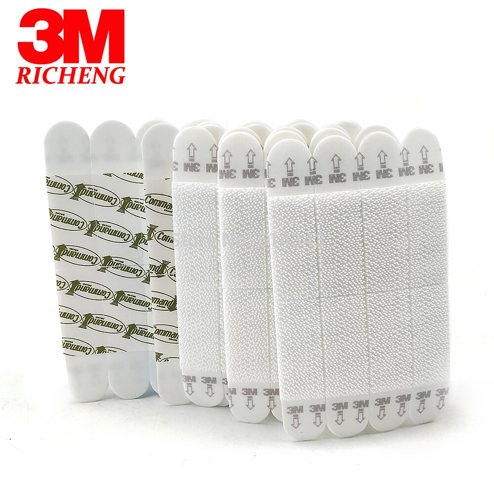 48pcs Small 3M Command Picture Hanging Strips Command Damage-Free Strips Command Inter Locking Faster Brand
