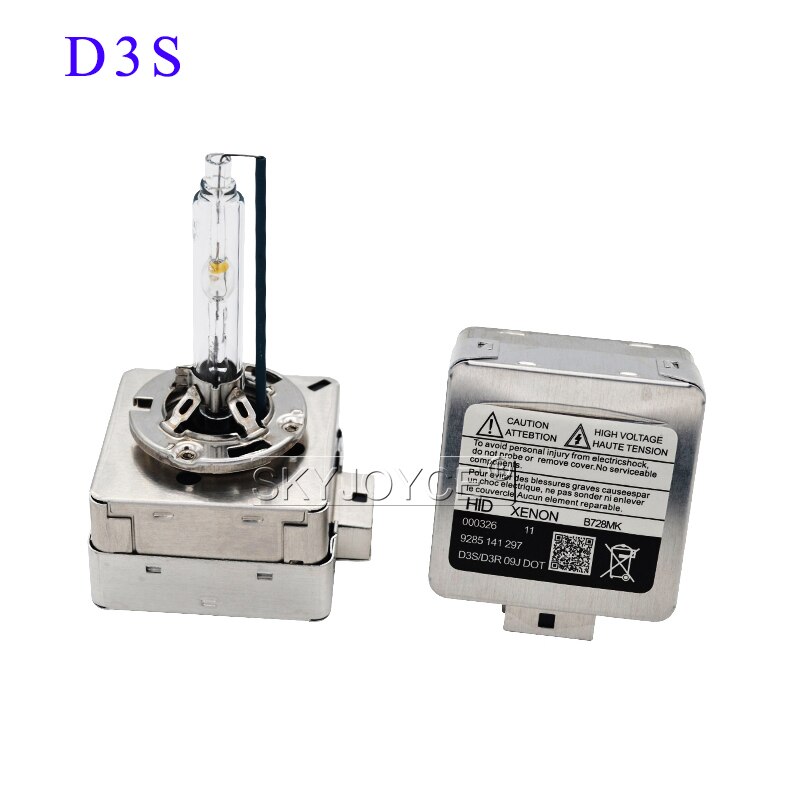 Car Headlight Bulb 12V 55W Xenon D1S 35W D3S Xenon HID Bulb Lamp 4300K 5000K 6000K 8000K Car Auto HID D1S D3S Replacement Bulb