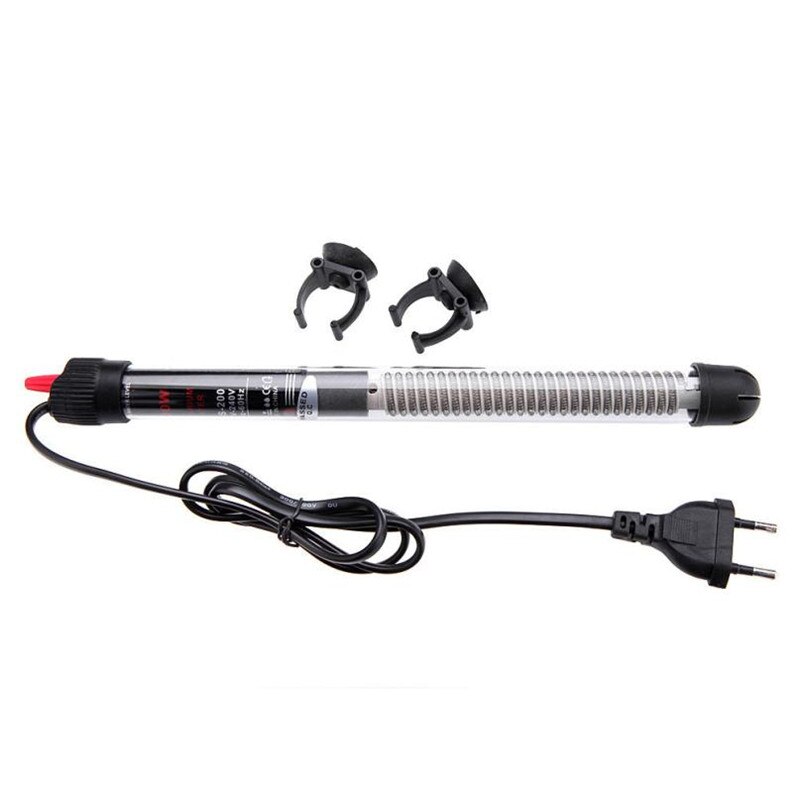 20* 220-240v Adjustable Temperature Thermostat Heater Rod 25w/ 50w/ 100w/ 200w/ 300w Submersible Aquarium Fish Tank Water Heat
